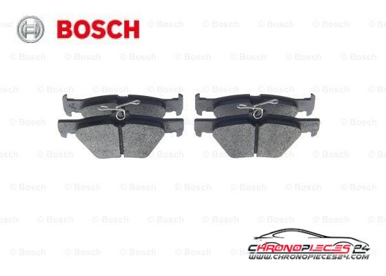 Achat de BOSCH 0 986 494 836 Kit de plaquettes de frein, frein à disque pas chères