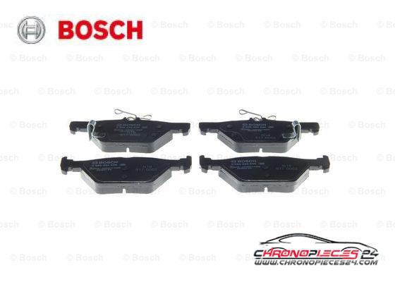 Achat de BOSCH 0 986 494 836 Kit de plaquettes de frein, frein à disque pas chères