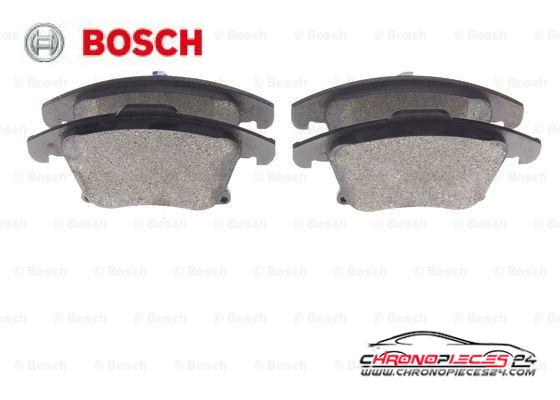 Achat de BOSCH 0 986 494 837 Kit de plaquettes de frein, frein à disque pas chères