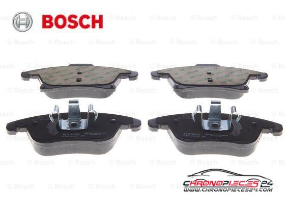 Achat de BOSCH 0 986 494 837 Kit de plaquettes de frein, frein à disque pas chères