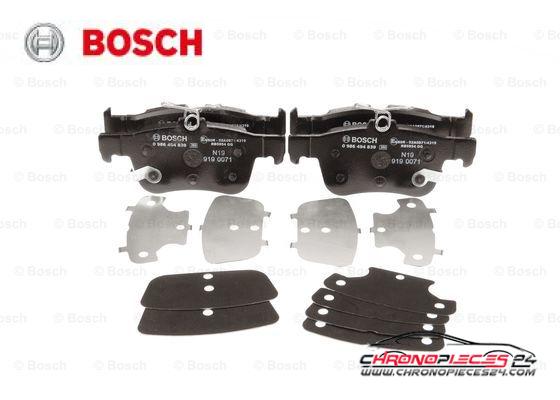 Achat de BOSCH 0 986 494 839 Kit de plaquettes de frein, frein à disque pas chères