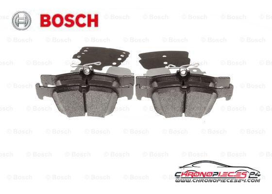 Achat de BOSCH 0 986 494 839 Kit de plaquettes de frein, frein à disque pas chères