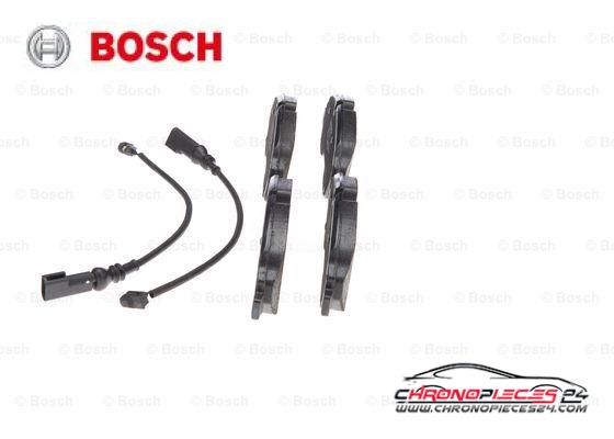 Achat de BOSCH 0 986 494 845 Kit de plaquettes de frein, frein à disque pas chères