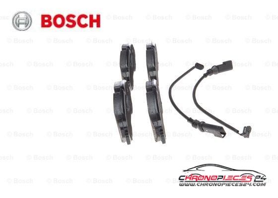 Achat de BOSCH 0 986 494 845 Kit de plaquettes de frein, frein à disque pas chères