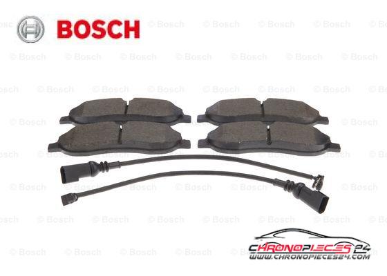 Achat de BOSCH 0 986 494 845 Kit de plaquettes de frein, frein à disque pas chères