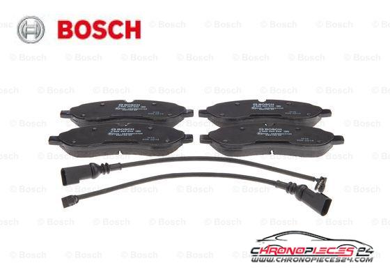 Achat de BOSCH 0 986 494 845 Kit de plaquettes de frein, frein à disque pas chères