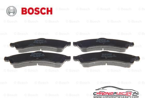 Achat de BOSCH 0 986 494 854 Kit de plaquettes de frein, frein à disque pas chères