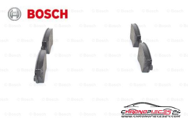 Achat de BOSCH 0 986 494 856 Kit de plaquettes de frein, frein à disque pas chères