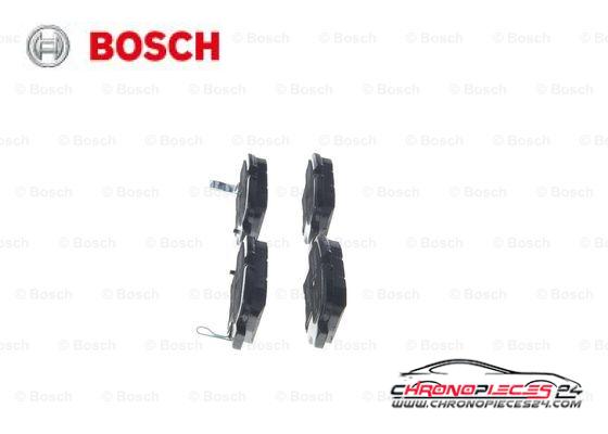 Achat de BOSCH 0 986 494 857 Kit de plaquettes de frein, frein à disque pas chères