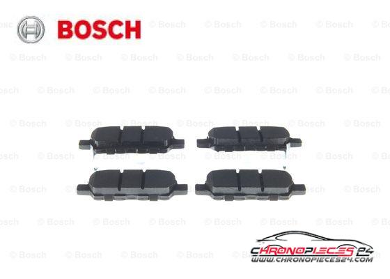 Achat de BOSCH 0 986 494 857 Kit de plaquettes de frein, frein à disque pas chères