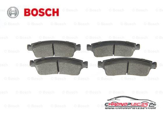 Achat de BOSCH 0 986 494 858 Kit de plaquettes de frein, frein à disque pas chères