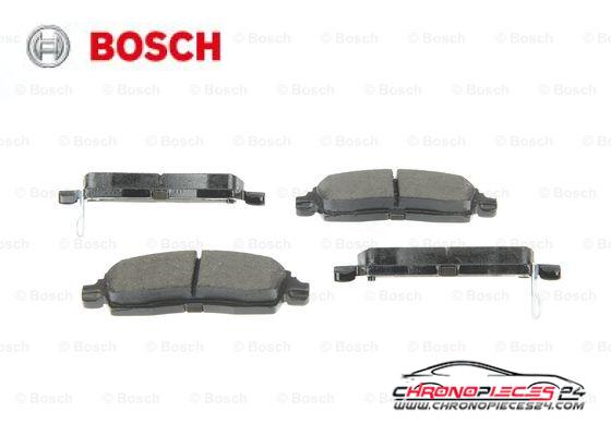 Achat de BOSCH 0 986 494 858 Kit de plaquettes de frein, frein à disque pas chères