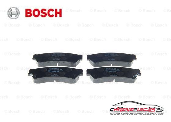 Achat de BOSCH 0 986 494 860 Kit de plaquettes de frein, frein à disque pas chères