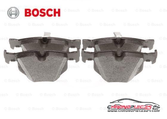 Achat de BOSCH 0 986 494 862 Kit de plaquettes de frein, frein à disque pas chères