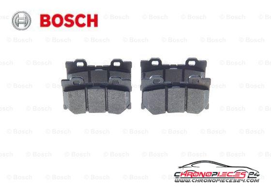 Achat de BOSCH 0 986 494 863 Kit de plaquettes de frein, frein à disque pas chères