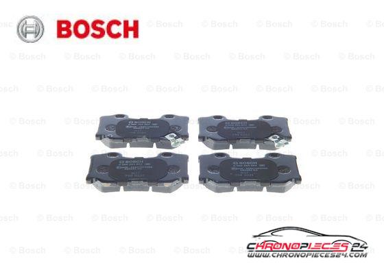 Achat de BOSCH 0 986 494 863 Kit de plaquettes de frein, frein à disque pas chères