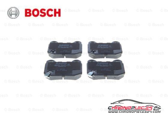 Achat de BOSCH 0 986 494 865 Kit de plaquettes de frein, frein à disque pas chères