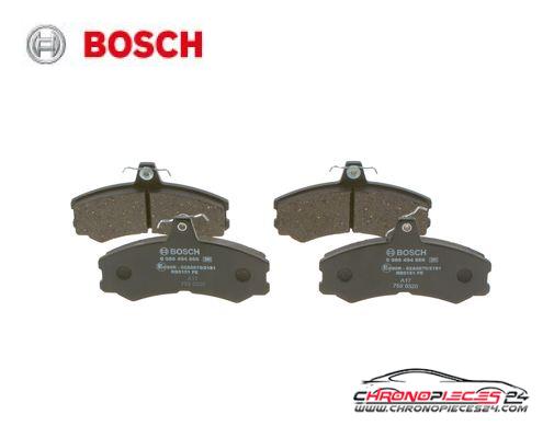 Achat de BOSCH 0 986 494 866 Kit de plaquettes de frein, frein à disque pas chères