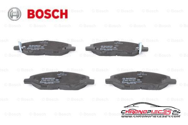 Achat de BOSCH 0 986 494 867 Kit de plaquettes de frein, frein à disque pas chères