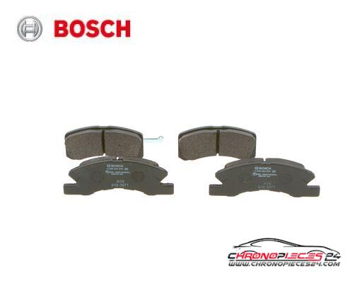 Achat de BOSCH 0 986 494 878 Kit de plaquettes de frein, frein à disque pas chères