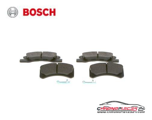 Achat de BOSCH 0 986 494 878 Kit de plaquettes de frein, frein à disque pas chères