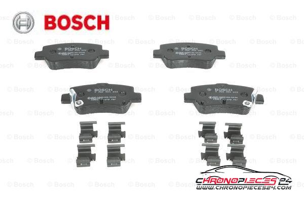 Achat de BOSCH 0 986 494 933 Kit de plaquettes de frein, frein à disque pas chères