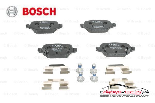 Achat de BOSCH 0 986 494 935 Kit de plaquettes de frein, frein à disque pas chères