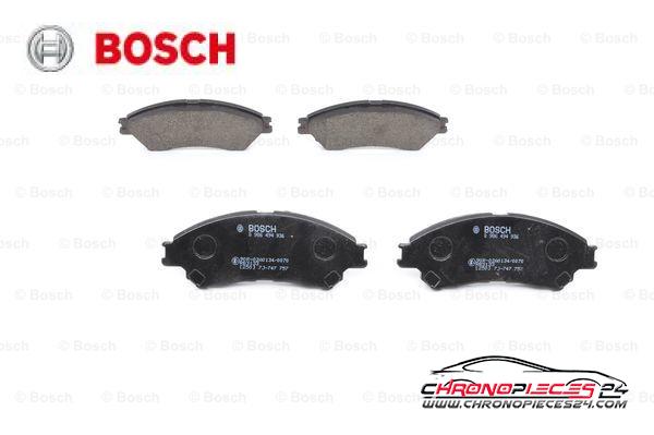 Achat de BOSCH 0 986 494 936 Kit de plaquettes de frein, frein à disque pas chères