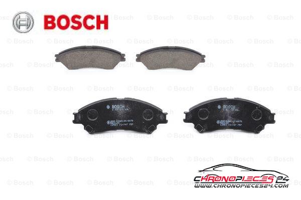 Achat de BOSCH 0 986 494 936 Kit de plaquettes de frein, frein à disque pas chères