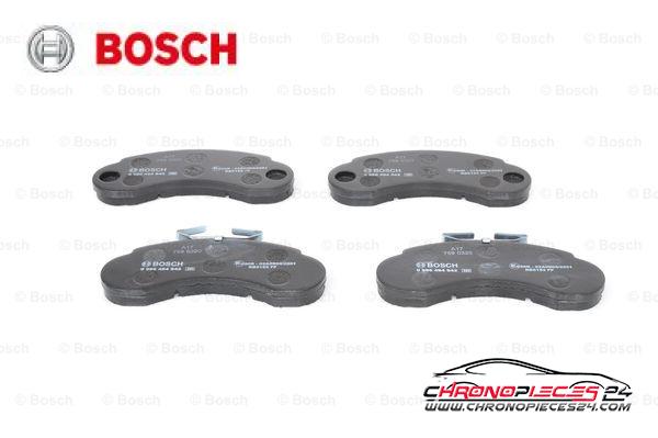 Achat de BOSCH 0 986 494 942 Kit de plaquettes de frein, frein à disque pas chères