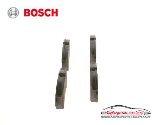 Achat de BOSCH 0 986 495 107 Kit de plaquettes de frein, frein à disque pas chères