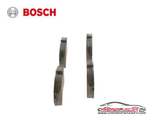 Achat de BOSCH 0 986 495 107 Kit de plaquettes de frein, frein à disque pas chères