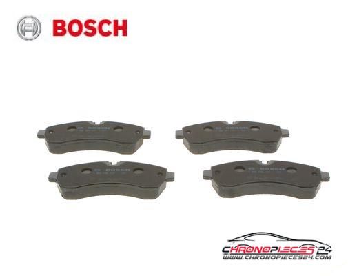 Achat de BOSCH 0 986 495 107 Kit de plaquettes de frein, frein à disque pas chères