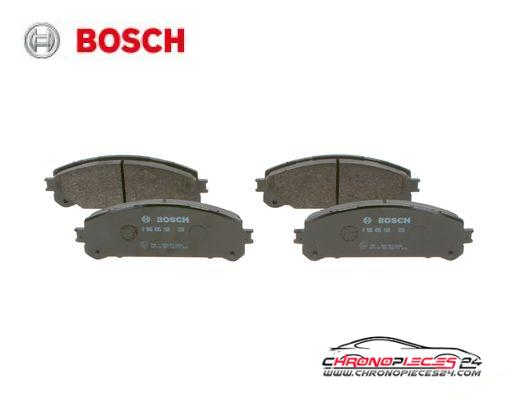 Achat de BOSCH 0 986 495 169 Kit de plaquettes de frein, frein à disque pas chères