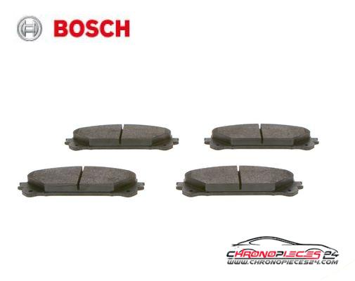 Achat de BOSCH 0 986 495 169 Kit de plaquettes de frein, frein à disque pas chères