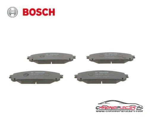 Achat de BOSCH 0 986 495 169 Kit de plaquettes de frein, frein à disque pas chères