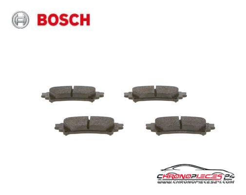 Achat de BOSCH 0 986 495 174 Kit de plaquettes de frein, frein à disque pas chères