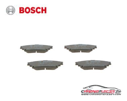 Achat de BOSCH 0 986 495 174 Kit de plaquettes de frein, frein à disque pas chères