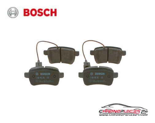 Achat de BOSCH 0 986 495 305 Kit de plaquettes de frein, frein à disque pas chères