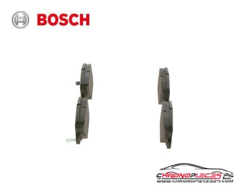 Achat de BOSCH 0 986 495 358 Kit de plaquettes de frein, frein à disque pas chères