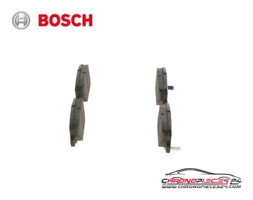 Achat de BOSCH 0 986 495 358 Kit de plaquettes de frein, frein à disque pas chères