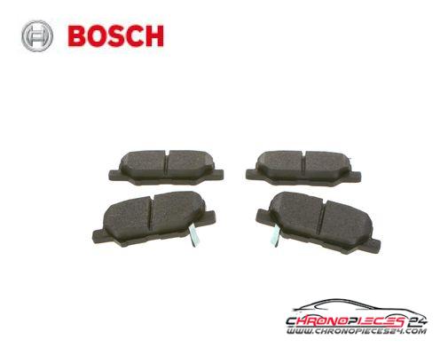 Achat de BOSCH 0 986 495 358 Kit de plaquettes de frein, frein à disque pas chères