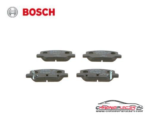 Achat de BOSCH 0 986 495 358 Kit de plaquettes de frein, frein à disque pas chères