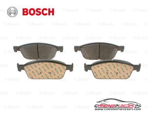 Achat de BOSCH 0 986 495 388 Kit de plaquettes de frein, frein à disque pas chères