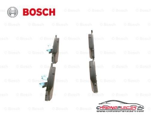 Achat de BOSCH 0 986 495 388 Kit de plaquettes de frein, frein à disque pas chères