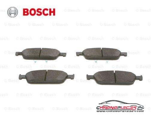 Achat de BOSCH 0 986 495 388 Kit de plaquettes de frein, frein à disque pas chères