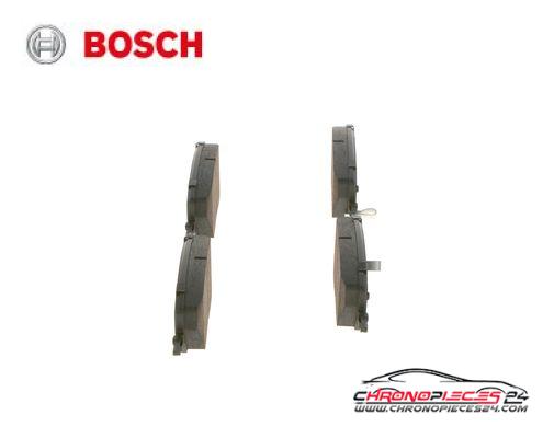 Achat de BOSCH 0 986 495 392 Kit de plaquettes de frein, frein à disque pas chères