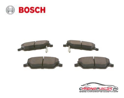 Achat de BOSCH 0 986 495 392 Kit de plaquettes de frein, frein à disque pas chères