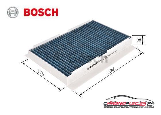 Achat de BOSCH 0 986 628 501 Filtre, air de l'habitacle FILTRE+ pas chères