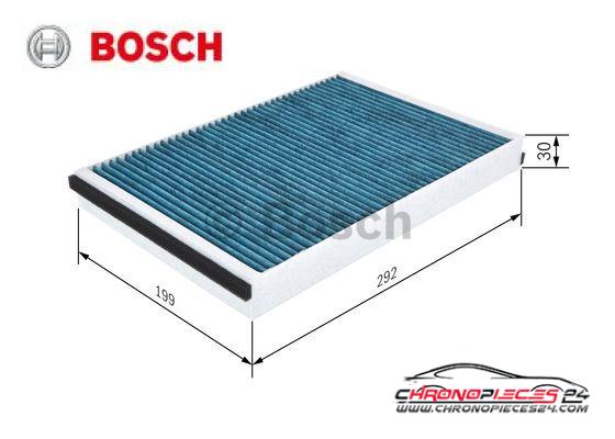 Achat de BOSCH 0 986 628 532 Filtre, air de l'habitacle FILTRE+ pas chères